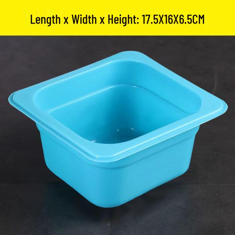 Qianxing Acrylic Food Pan Set 1/6 (17.5x16x6.5cm)