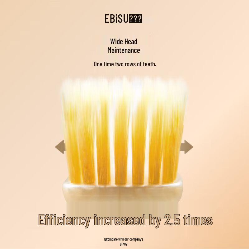 Habys Comfort Zahnbürste mit breitem Kopf