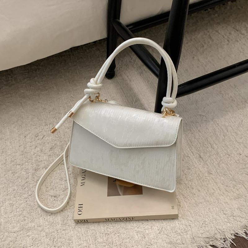 Retro Street Style Pu Small Crossbody Bag With Top Flap Closure For Fall And Winter