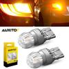 7440 7441 7443 7444 LED Rear Turn Light Signal Bulbs Amber Yellow 3000K Bulb 2X
