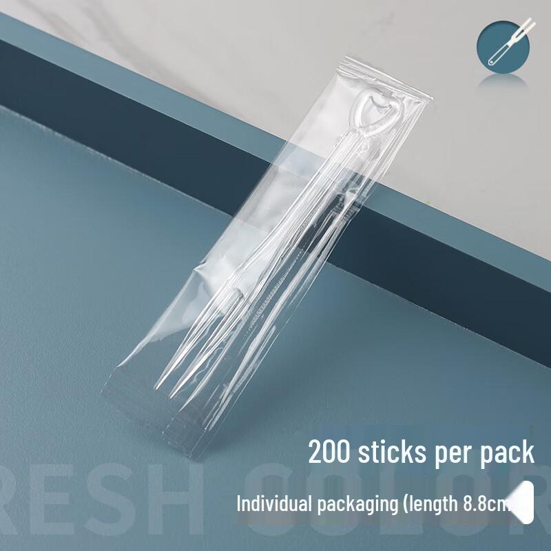 Yangge Disposable Heart Crystal Fruit Picks