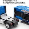 1:24 Engineering Vehicle Alloy Diecast Toy Car Model Sound Light Detachable Body Toy for Kid Birthday Gift Collection Decoration