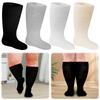 Extra Width Socks Neuropathy Crew Socks Comfortable Non-Binding Socks Breathable Loose Fit Socks for Indoor Outdoor