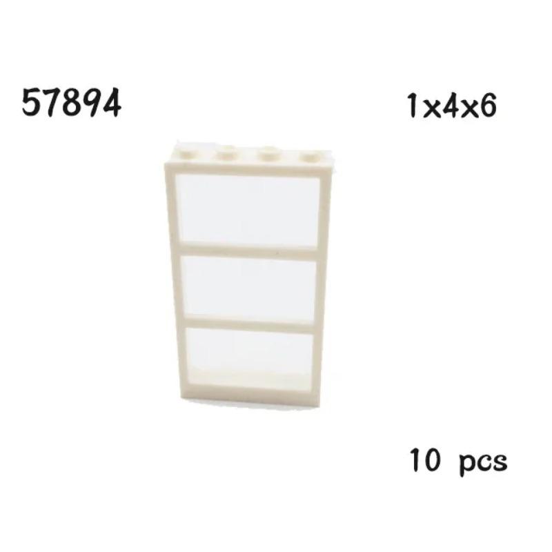 

1x4x6 дверная коробка умные окна 10 шт. 60596 60616 60803 57894 60623 60621 92589 детали MOC аксессуары для модели из строительных блоков дома