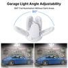 65W E27 LED Bulb Fan Blade Timing Lamp Foldable LED Light Bulbs Lampada for Home iling Light with Remote Controller lighting