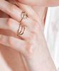 Bonbeau Lips Gold Ring 14K Gold Lip Ring (Type A)