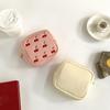 Waterproof Cherry Makeup Pouch Fashion Fall Cosmetic Cases Women Makeup Organizer Toiletry Bag Travel Cosmetics Bags