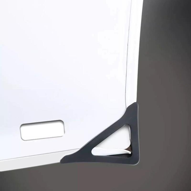 New 4PCS TPR Car Door Corner Cover Bumper Crash Scratch Protector Anti-Scratch Crash Protection Auto Care