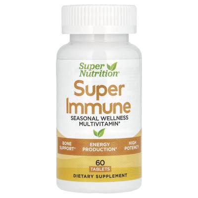 Super Immune, immunsystemstärkendes Multivitamin, mit Glutathion, 60 Tabletten