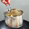 Stainless Steel Fried Sieve Basket Mesh Design Deep Frying Basket Oil Pan Strainer  Home Kitchen