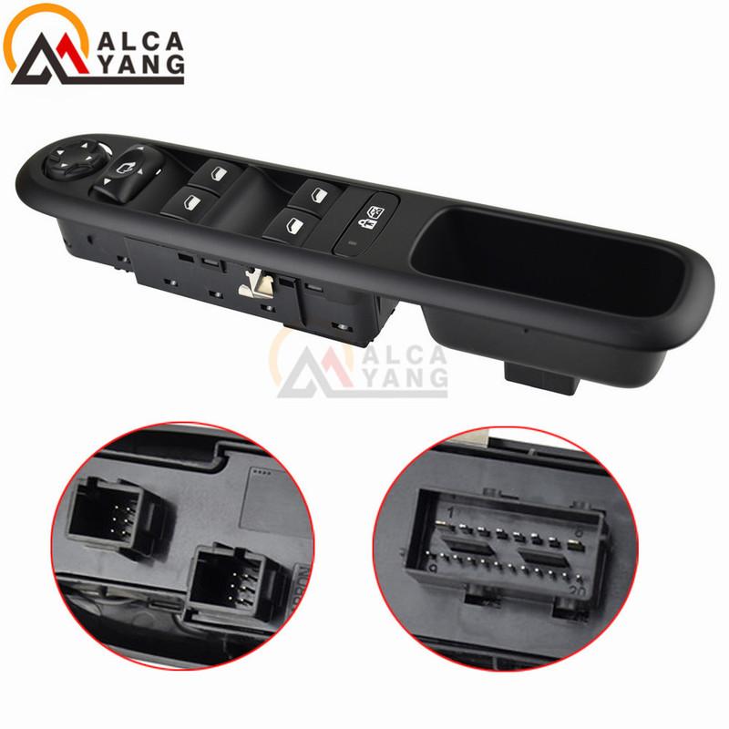 Master Power Window Switch For Peugeot 3008 5008 Hatchback Wagon Left front door lifter switch 96650621ZD 6490X6 .