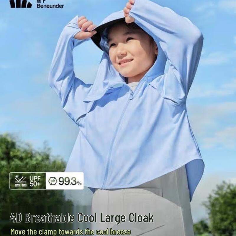 Beneath the Banana Kids  Quick-Dry Sun Protection Jacket 140