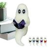 Terrifying Mini  Ghost Figurines Halloween Small Ghost Tiny Figures  Holiday Festival Party Decor