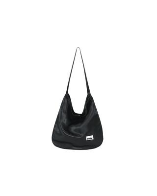 Sehr Satin Shoulder Bag (Black)