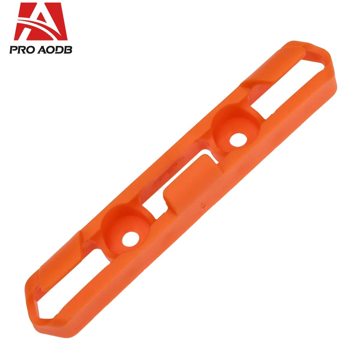 For KTM SX SXF XC XCF ENDURO SMC 125 250 300 350 450 690 2011-2016 Motocross Chain Guide Slider and Brake Hose Clamp Motorcycle Orange Tubing Clamp