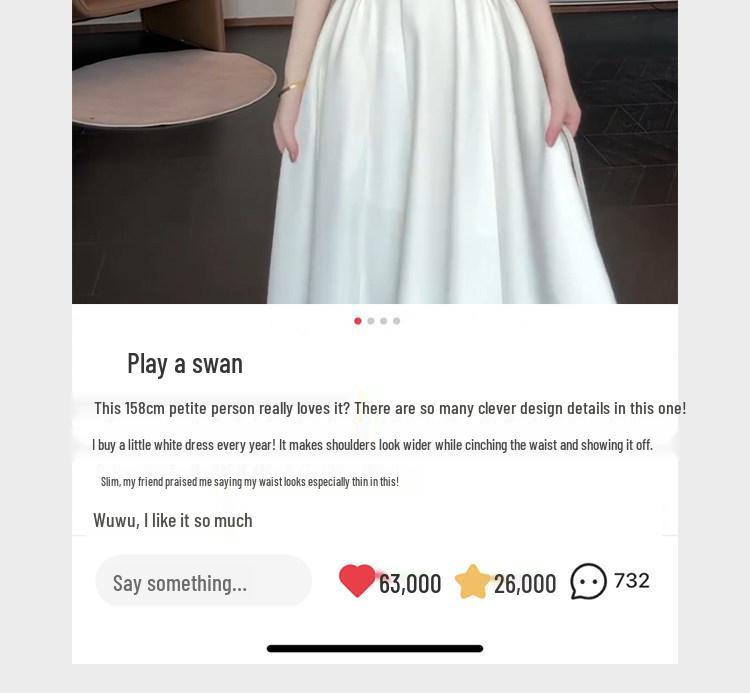 Elegant Women's Spaghetti Strap Waist-Cinched White Long Dress - Early Spring 2026 Collection, Romantic & Formal Design