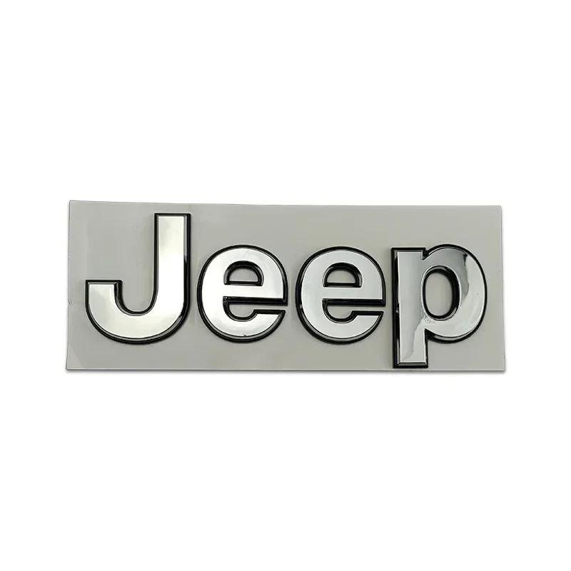 For Jeep For JEEP Grand Cherokee Commander Renegade Liberty Compass Patriot Wrangler Tj Jk Decoration ABS Car Front Emblem Tr