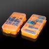 1-4PCS Double-Side Hardware Storage Organizer Plastic Tool Box Multifunctional Rectangle Box Case For Jewelry Nuts Screws Beads