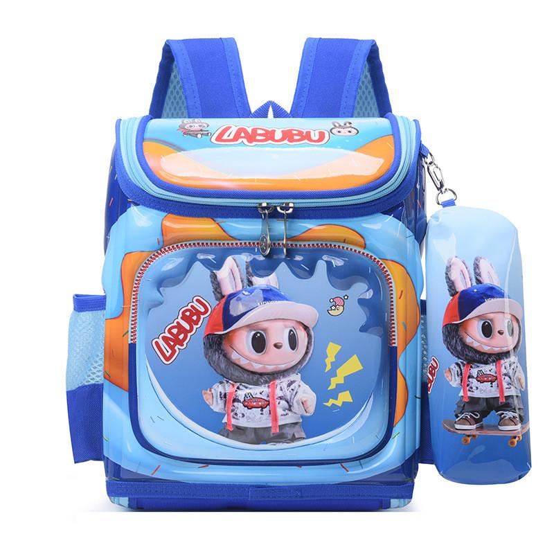 Spiderman Melody Sofia Labubu Elsa Iron Man Backpack With Breathable Oxford Fabric For Boys And Girls