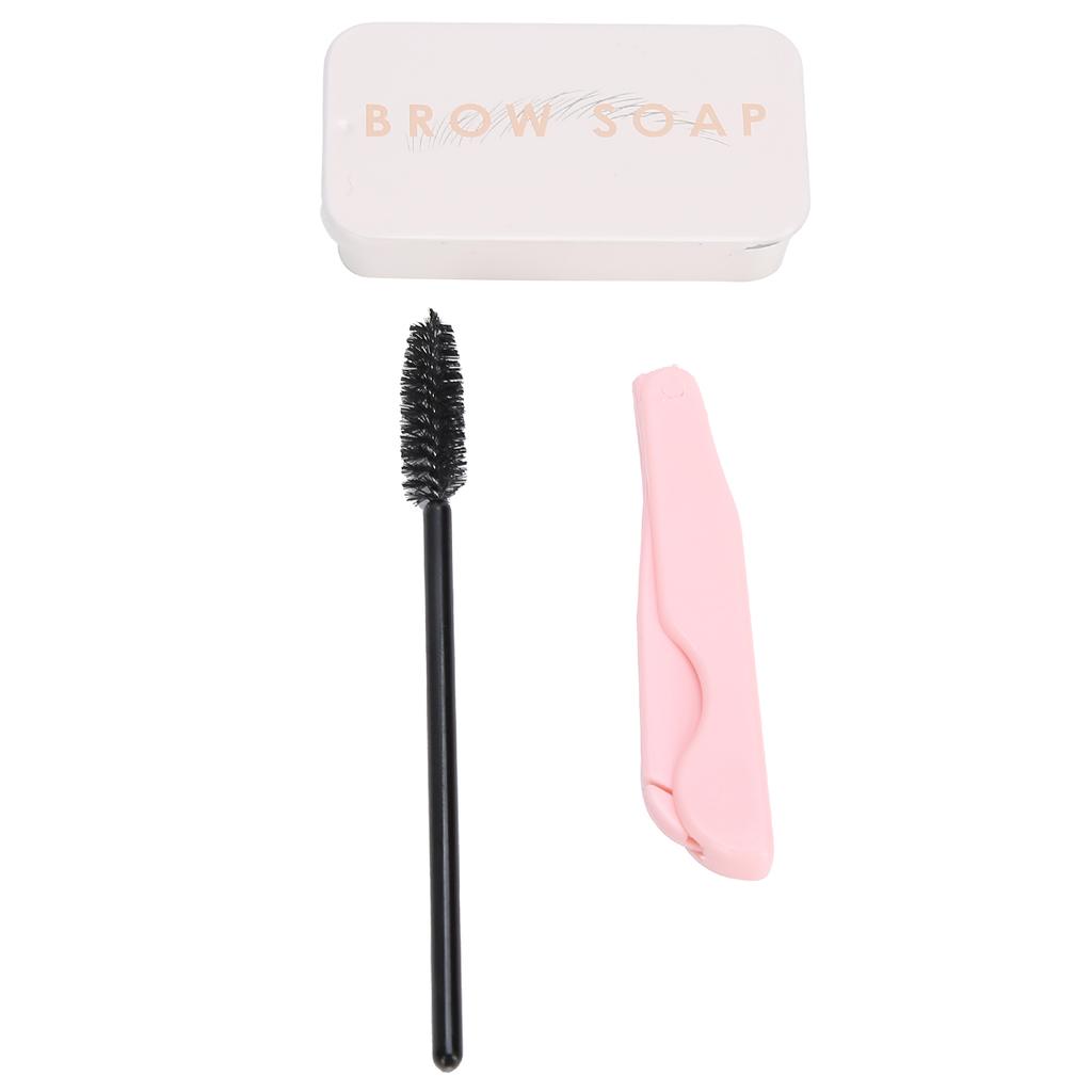Eyebrow Soap Kit Brows Styling Soap Eyebrow Setting Gel Balm Makeup Cosmetics Kit