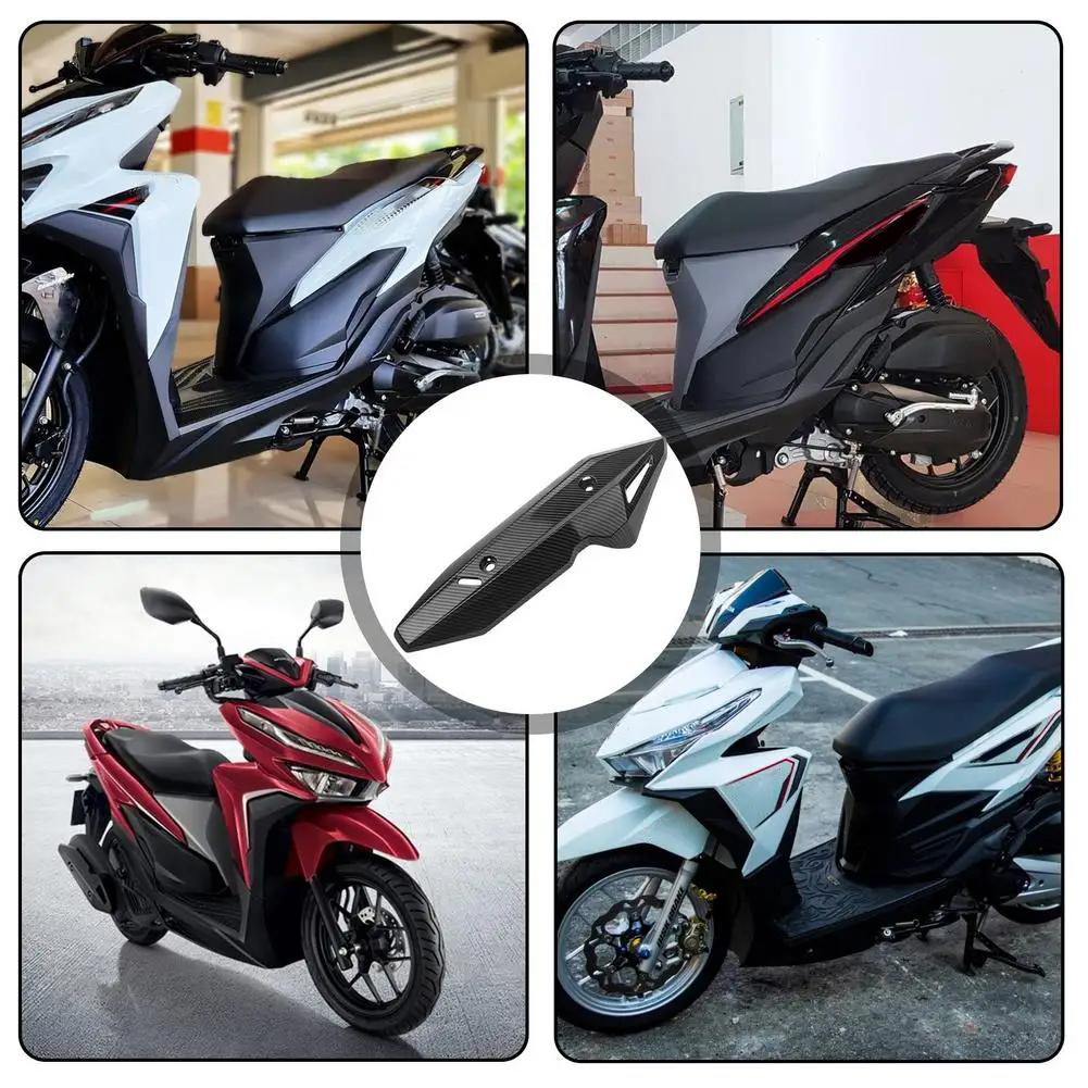 Motorcykel Avgass Värmeskydd Skydd Motorcykel Avgassrörsskydd Ljuddämpare Skydd Kompatibel För Voor Click 125 150