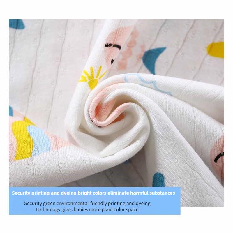 Kids Cotton Pajama Set Summer 3/4 Sleeve Sleepwear Soft & Breathable Loungewear for Boys and Girls