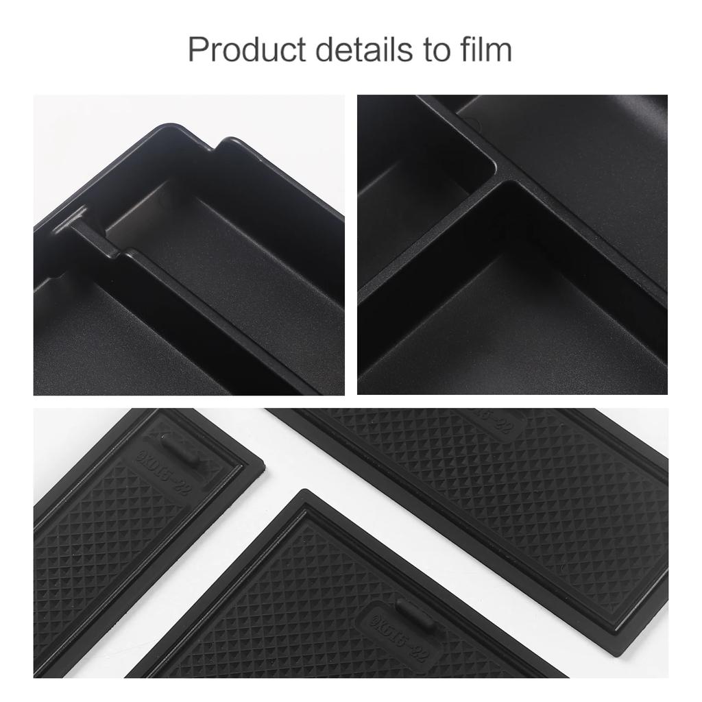 For Hyundai IONIQ 5 Car Central Armrest Storage Box Center Console Tray Organizer Interior Accessories Tidying