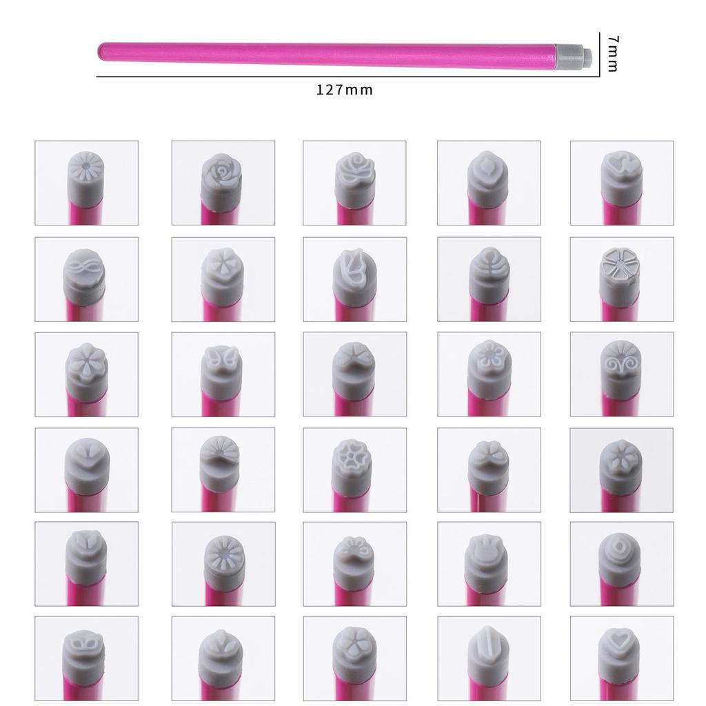 Cross-Border Nail Art Stamping Pen Set - Perfect for Nail Salons