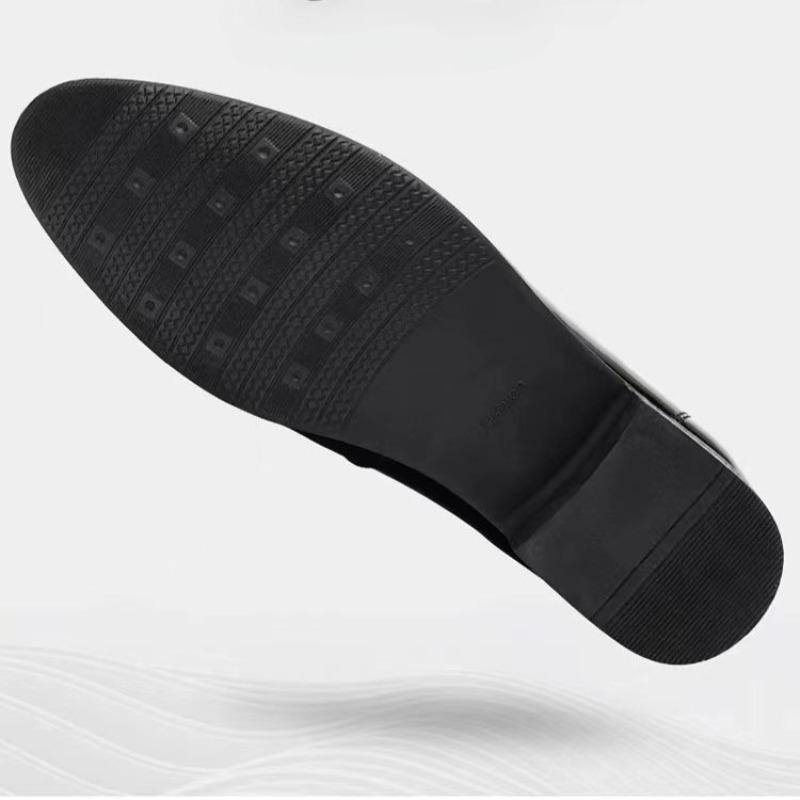 Herrenschuhe Lackleder Frühling Herbst Glänzendes Obermaterial Spitzzehe Gesellschaftsschuh für Herren Lässig Trend Hohe Qualität Mode