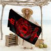 Manchester Personalized Text Beach Towel Super Soft & Absorbent Portable for SwimmingBeachCamping Travel Beach AccessoriesGym
