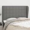 Headboard - Maison Exclusive - with Ears - Dark Gray - Adjustable Height