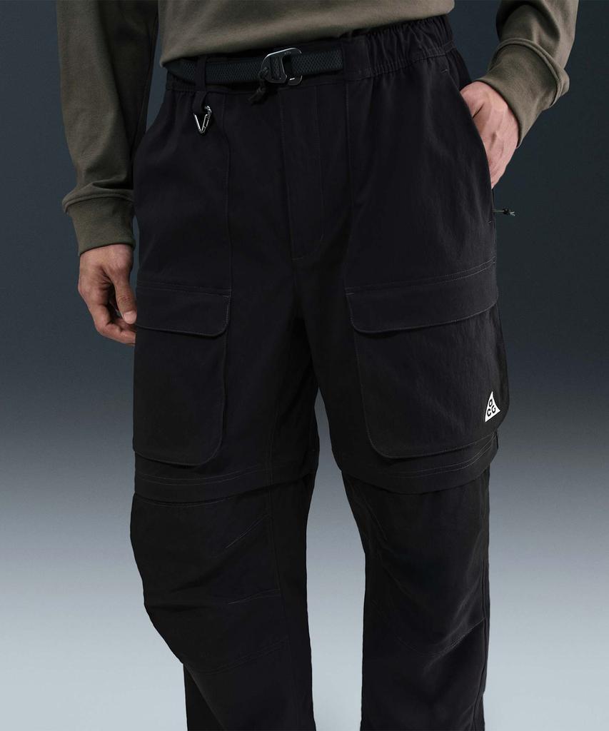 NIKE Acg Smith Summit Zipper Cargo Pants M - Black:Anthracite:Summit White / Hv0592-010