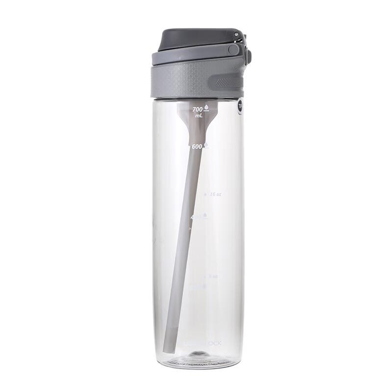 Locker & Locker One-Touch Sport Straw Water Bottle