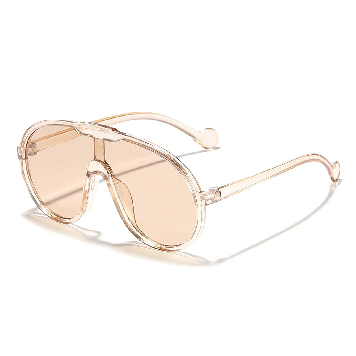 2025 Sports Style Eye Protection Sunshade Sunglasses Sunglasses Children s New Large Frame One Piece Personalized