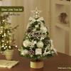 Mini Encrypted PVC Christmas Tree with Lights - DIY Kit