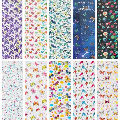 Magic Butterflies Transfer Foil 10 Pieces Each 100 Cm Xkz-09-06