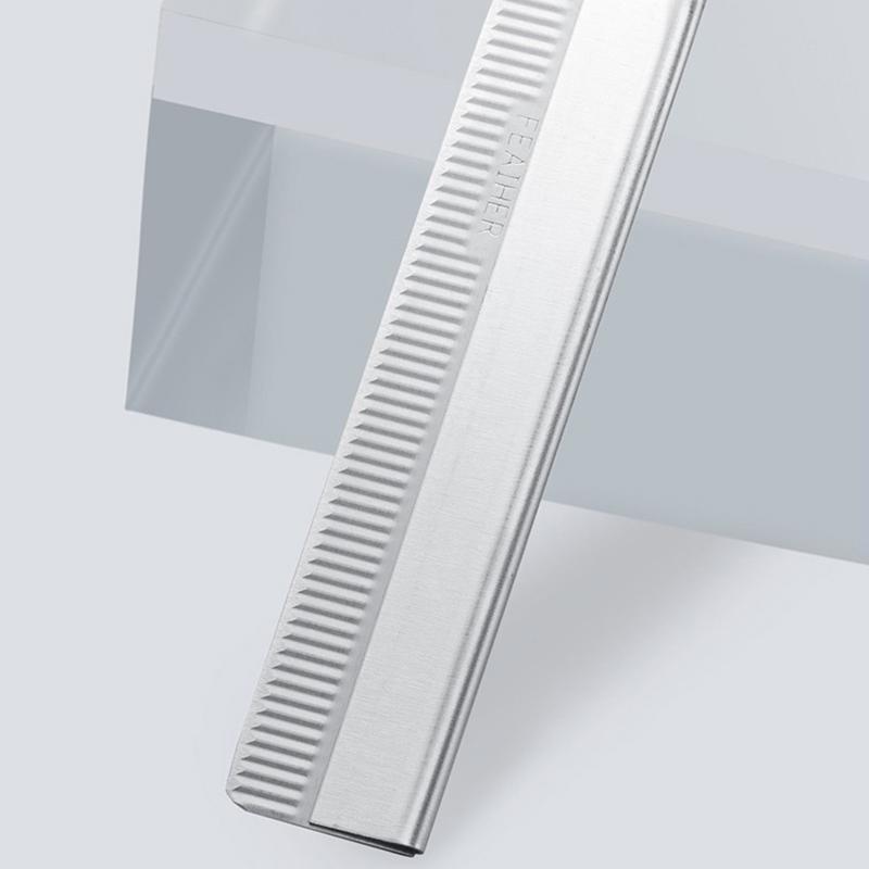 Safe Eyebrow Trimmer Foldable Stainless Steel Razor Professional Facial Hair Remover Shaver Woman Makeup Tools