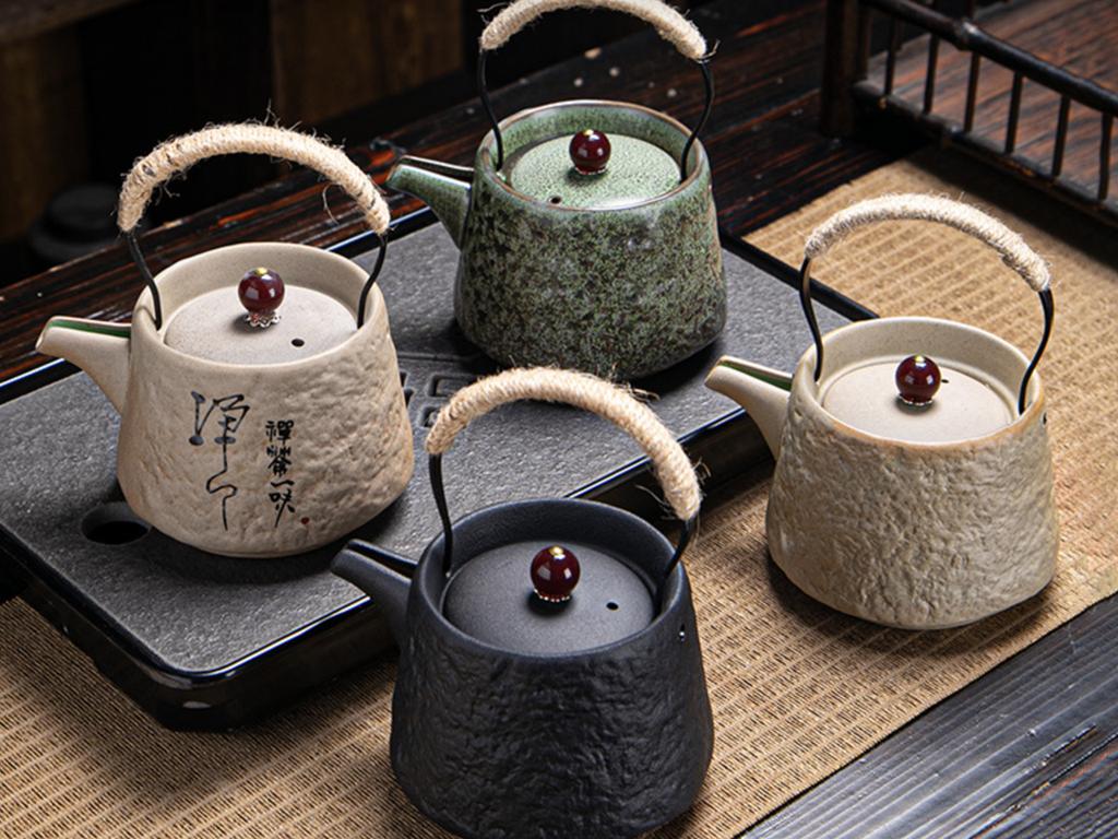 Czajnik Do Herbaty Dzbanek Zaparzacz Ceramiczny Do Ziół I Herbaty