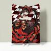 Anime D-Date A Live Throw Lightweight 240g Flannel Blanket Soft Skin-friendly for Summer Cooling