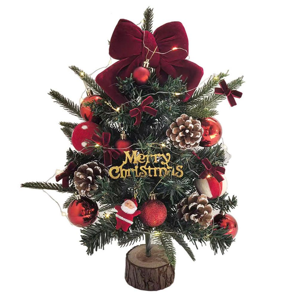 DIY vánoční dekorace Stolní dekorace Malý vánoční stromeček