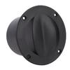 Boat Livewell Vent Improved Airflow Boat Marine Round Air Outlet Vent for Pontoon Kayak Black