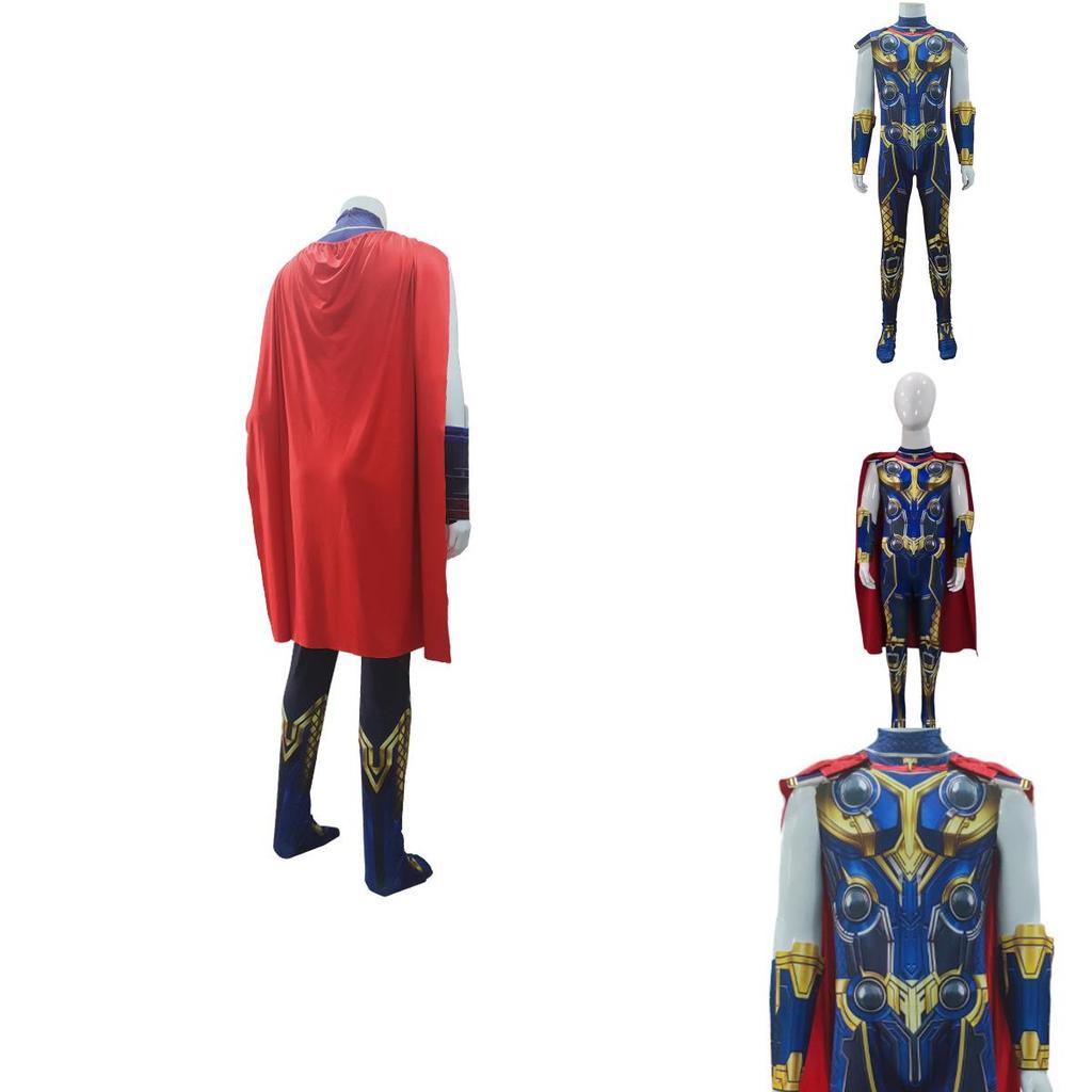 Kostium Cosplay Love And Thunder Thor Odinson Dla Dzieci i Dorosłych Idealny na Halloween i Karnawał