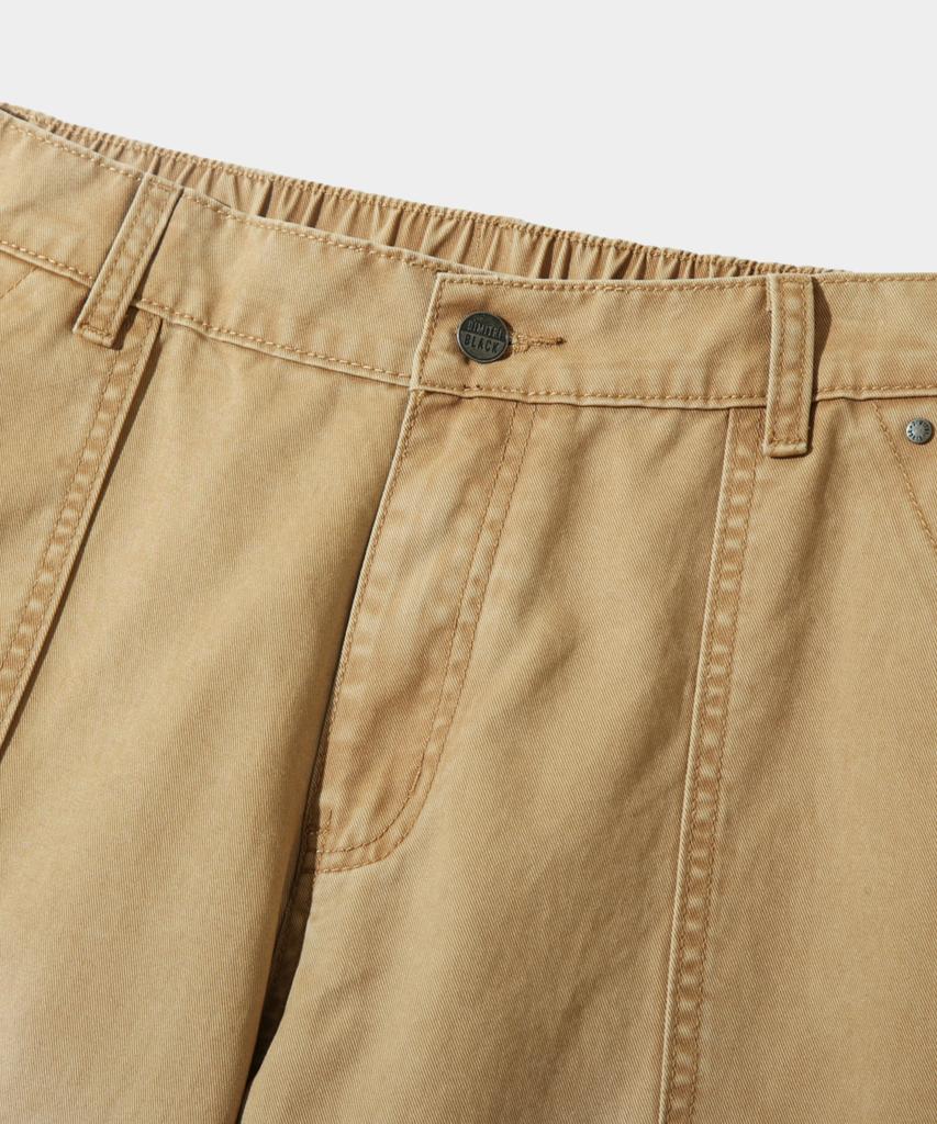 Dimiteulibeullaeg Essential Fade Wash Fatigue Pants_Beige