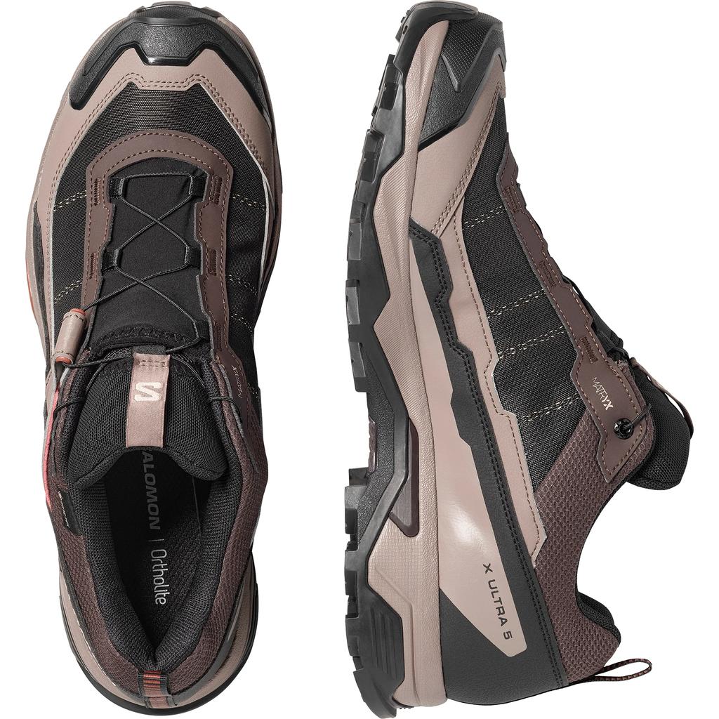 SALOMON X ULTRA 5 Fabric Cushioning Abrasion Resistant Waterproof And Breathable Support 491027