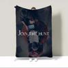 Supernatural Join the Hunt Camping Blanket King Size Fluffy Plaid Fluffy Soft Blankets & Throws Warm Winter Blankets for Sofa