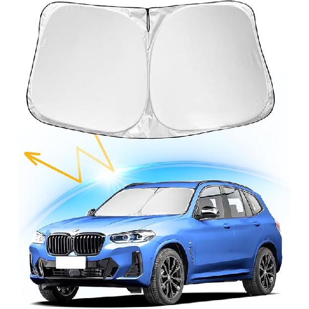 Front Windshield Sun Shade Windshield Cover Compatible With Toyota 4Runner 2010-2025, Sun Visor Protector Blocks UV Rays Sunshade For 4Runner