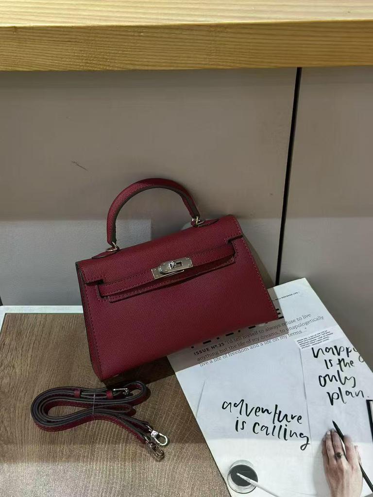 2025 Mini Kelly Tasche: Hochwertige Damen-Frühlings-/Sommer-Schulter-, Crossbody- und Handtasche der zweiten Generation
