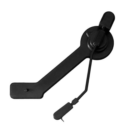 Vinyl Record Wall Mount 3D Printed Player Tonearm Shaped 12" Vinyl Holder No Drills Display Rack for Home Wall Decor