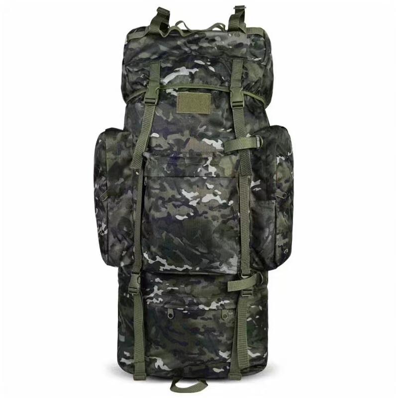 110L Outdoor Hiking Backpack with U-shaped Steel Frame
