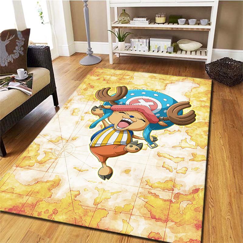 One Piece Tony Tony Chopper Carpet Rug For Living Room Bedroom Home Sofa Decoration,kids Play Nonslip Floor Mat